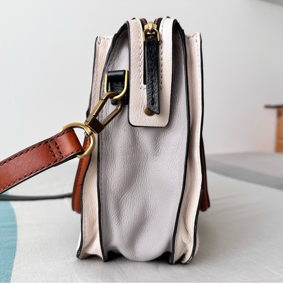 FOSSIL Ryder Leather Satchel in Neutral - Picture 7 of 14